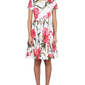Interlock Printed Dress