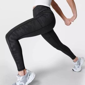 Embossed Scuba pants