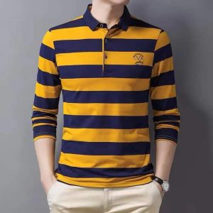 CVC yarn dyed t shirt