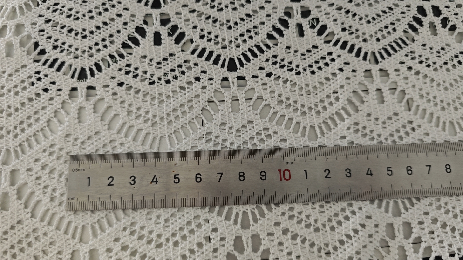 Warp knitting jacquard fabrics