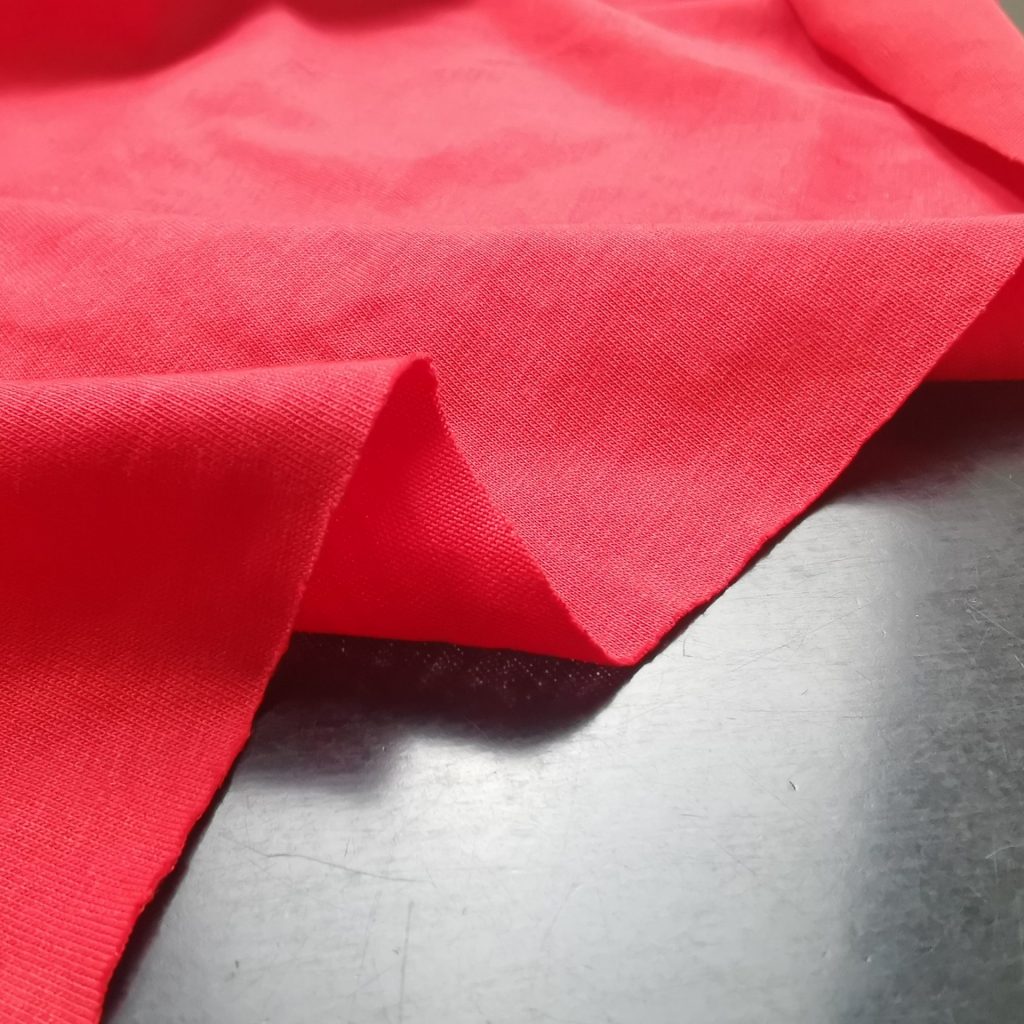 mercerized-like fabric