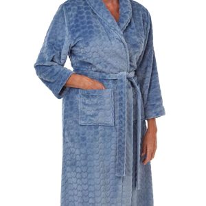Embossed Fleece Dress